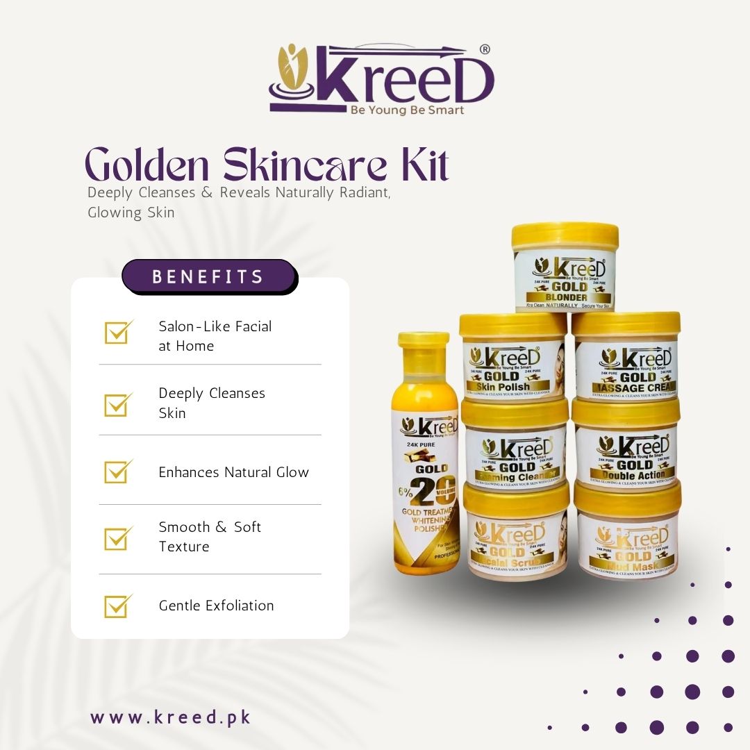 Kreed Gold Facial Kit 100gm,300gm