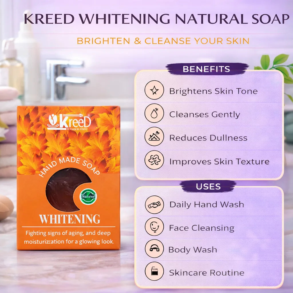 Kreed Whitening Natural Soap